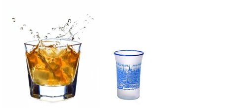 whiskey vodka